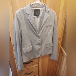 Deb light gray blazer
